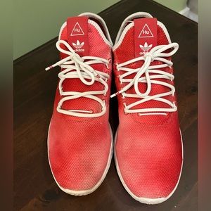 Adidas Tennis Hu Pharrell Holi Red - size 9.5